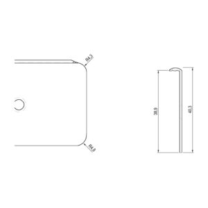 Profile side DUROPAL 38