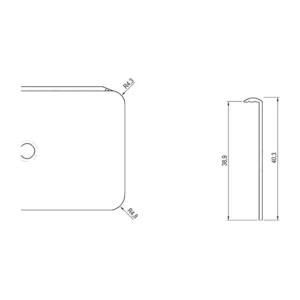 Profile side DUROPAL 38