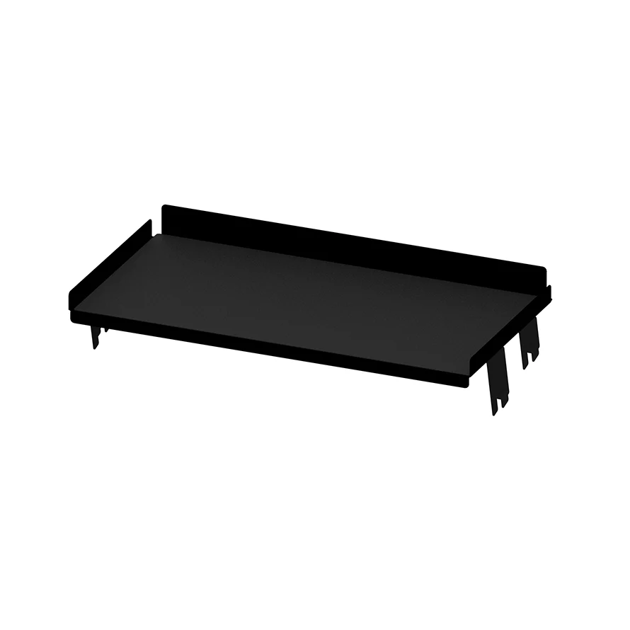 Internal drawer low Line Maxima PURO, height 50 mm, black/oak