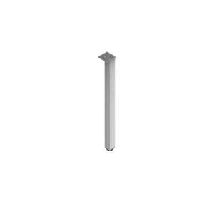 Leg furniture Aluminium square 46/46