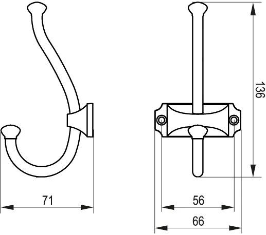 Furniture hanger ORIS
