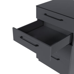 Front drawer Ultra Box H=118 Graphite