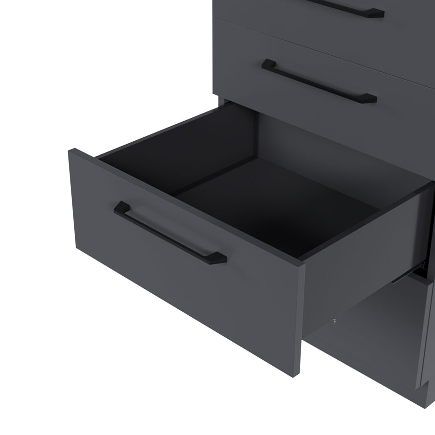 Front drawer Ultra Box H=167 Graphite