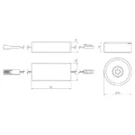 Wireless touch switch, dimmable, W08 – 2