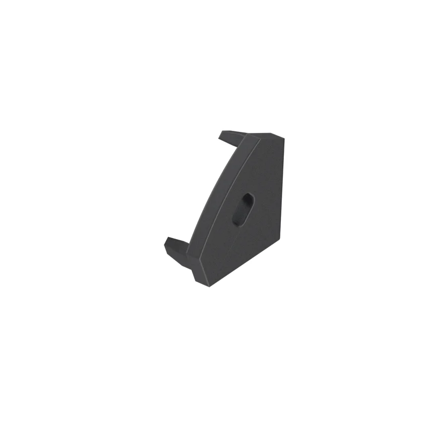 LUMINO End cap profile corner with with hole