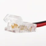 Transparent connectors for COB LED strips with cable 2 m – 2