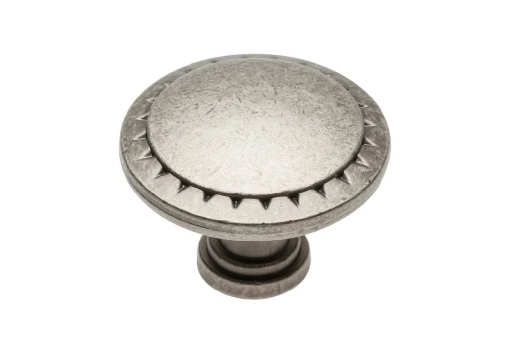 Zamak knob PALERMO, antique silver