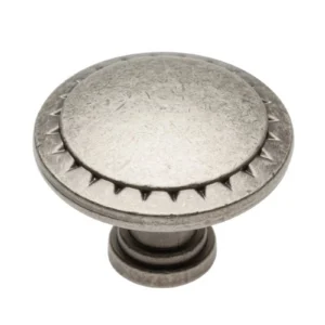 Zamak knob PALERMO, antique silver