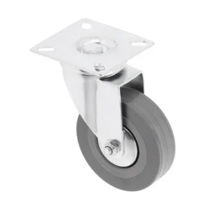 Furniture wheel GREYROLL, 75 mm, gray, without brakes