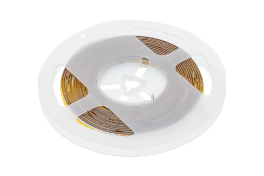 LED-nauha COB, DC12V, 480LED/m, 11 W/m, 750 lm/m, 2700K, IP20, rulla 5 m