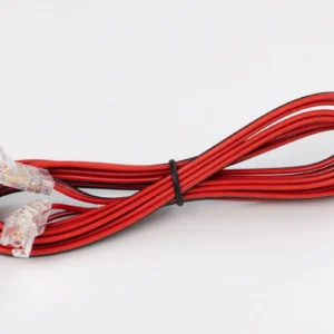Transparent connectors for COB LED strips with cable 2 m