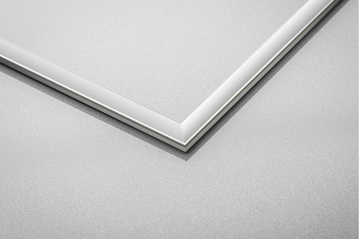 Transparent corner connector for COB LED strips