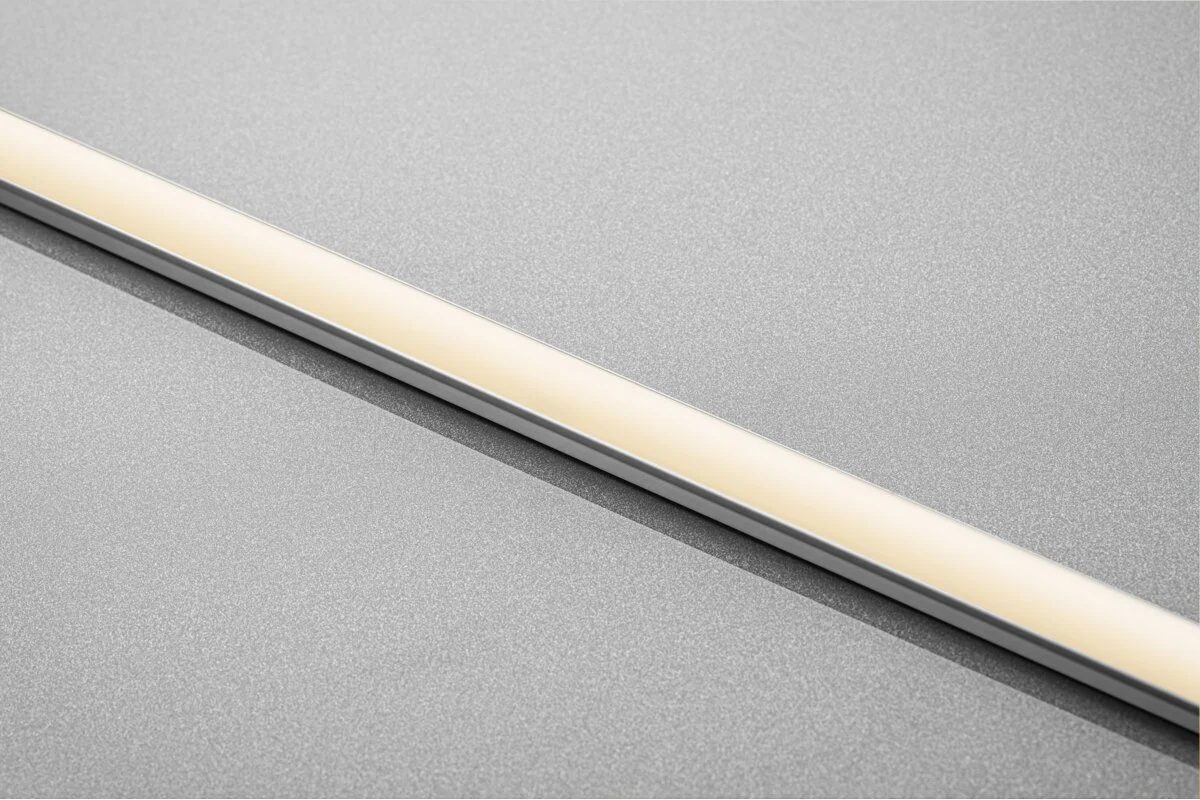 Transparent connector for COB LED strips 8mm