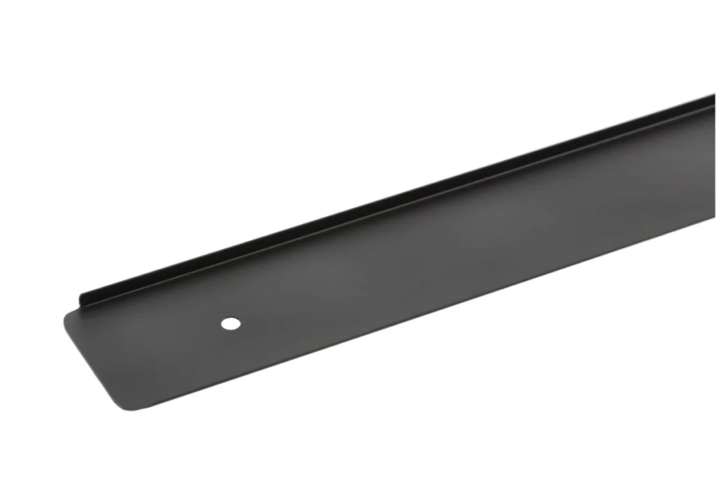 Side moulding  (38 mm), right, black