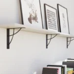Shelf support NEO, 18×18 cm, black mat – 5