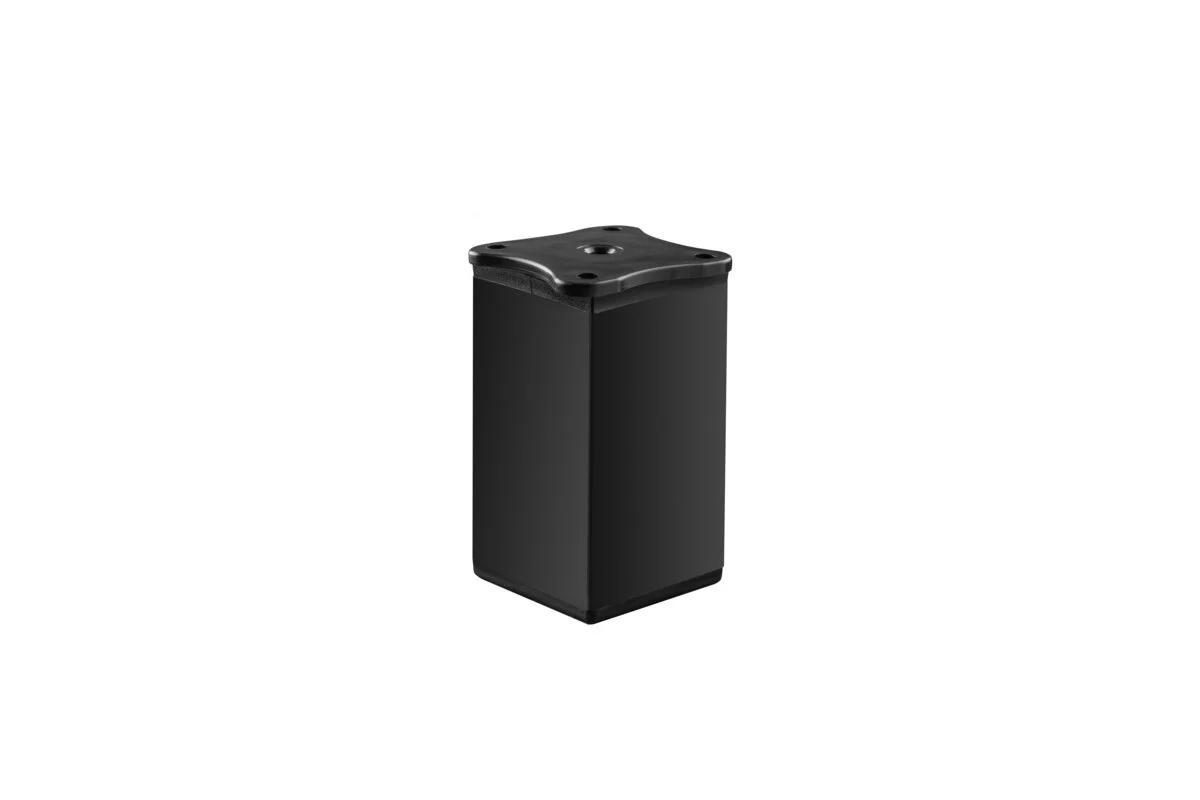 Leg DAKP-27 h-100mm, black, 40×40