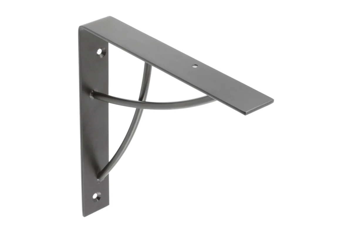 Shelf support NEO, 18×18 cm, black mat