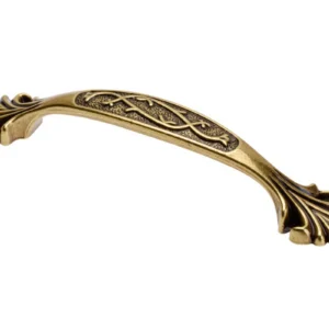 Zamak handle ADRIN 96 mm antique brass