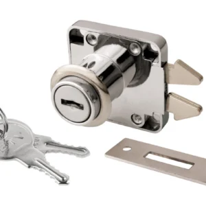 Louvered lock 202 (chrome), steel wrench