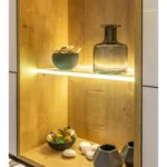 Profiili GLAX MINI LED-nauhalle, hyllyille, 2 m – 4