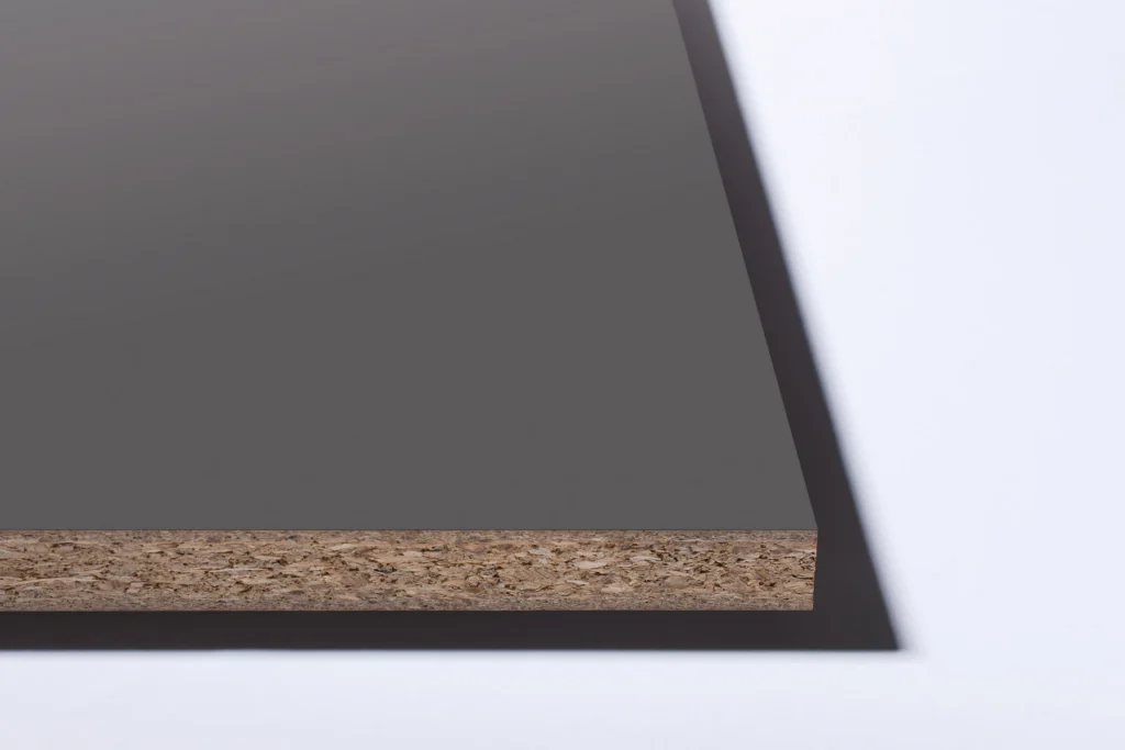 Kronospan 0162 PE Graphite Grey Laminated Chipboard 2800 × 2070 mm