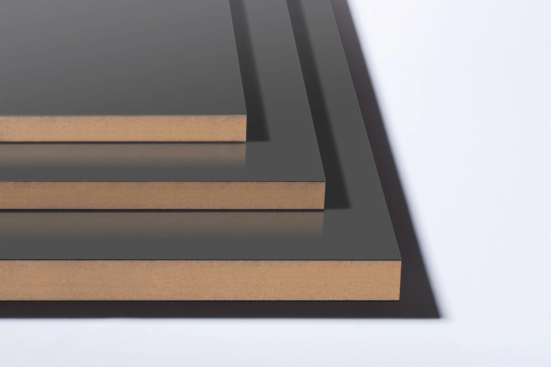 Kronospan Acrylux Gloss Board 0164 Anthracite 2800 × 1300 × 18.3 mm