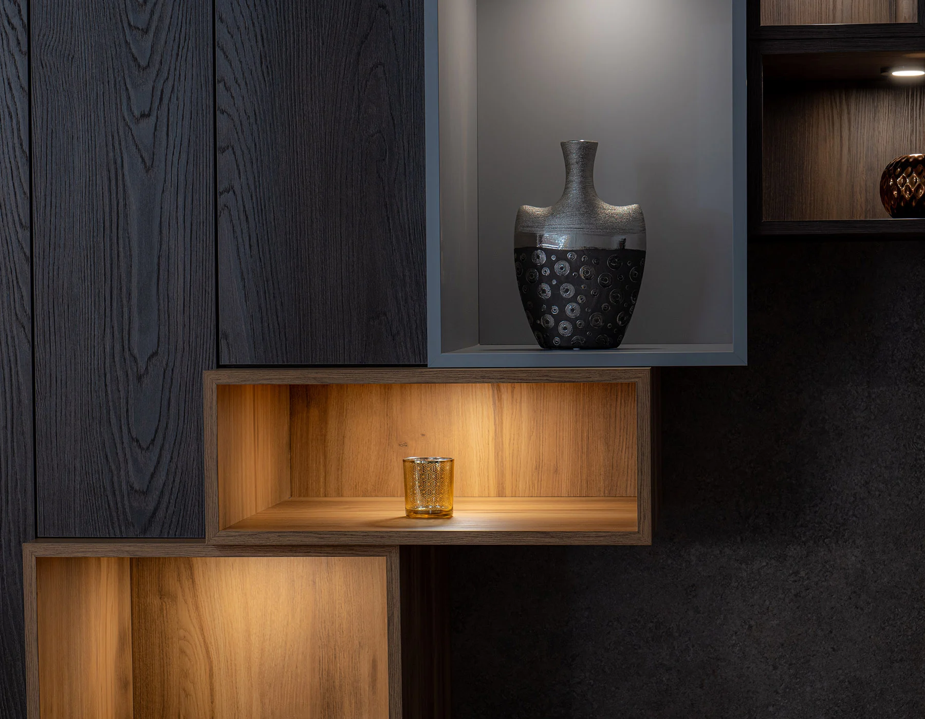 Kronospan 0171 PE Slate Grey Laminated Chipboard 2800 × 2070 mm