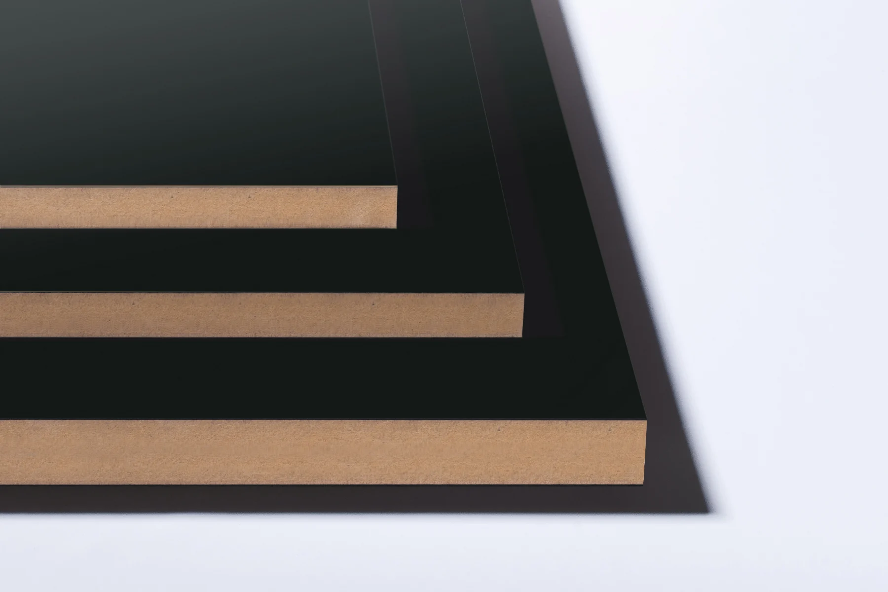 Плита Acrylux матовая Kronospan 0190 Black 2800 × 1300 × 18,3 мм