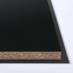 Kronospan 0190 PE Black Laminated Chipboard 2800 × 2070 mm