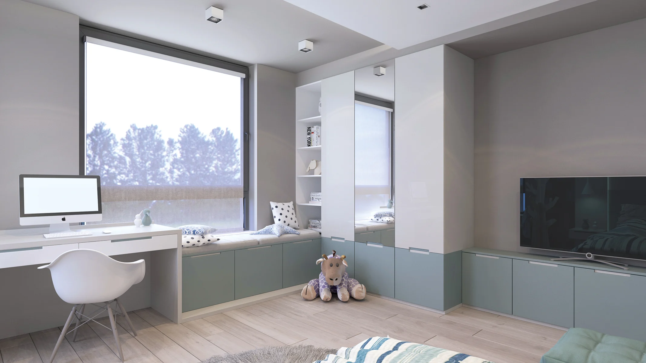 ЛДСП Kronospan 0191 SU Cool Grey 2800 × 2070 мм