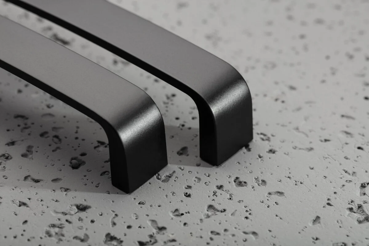 Handle G133 L-128mm (black mat)