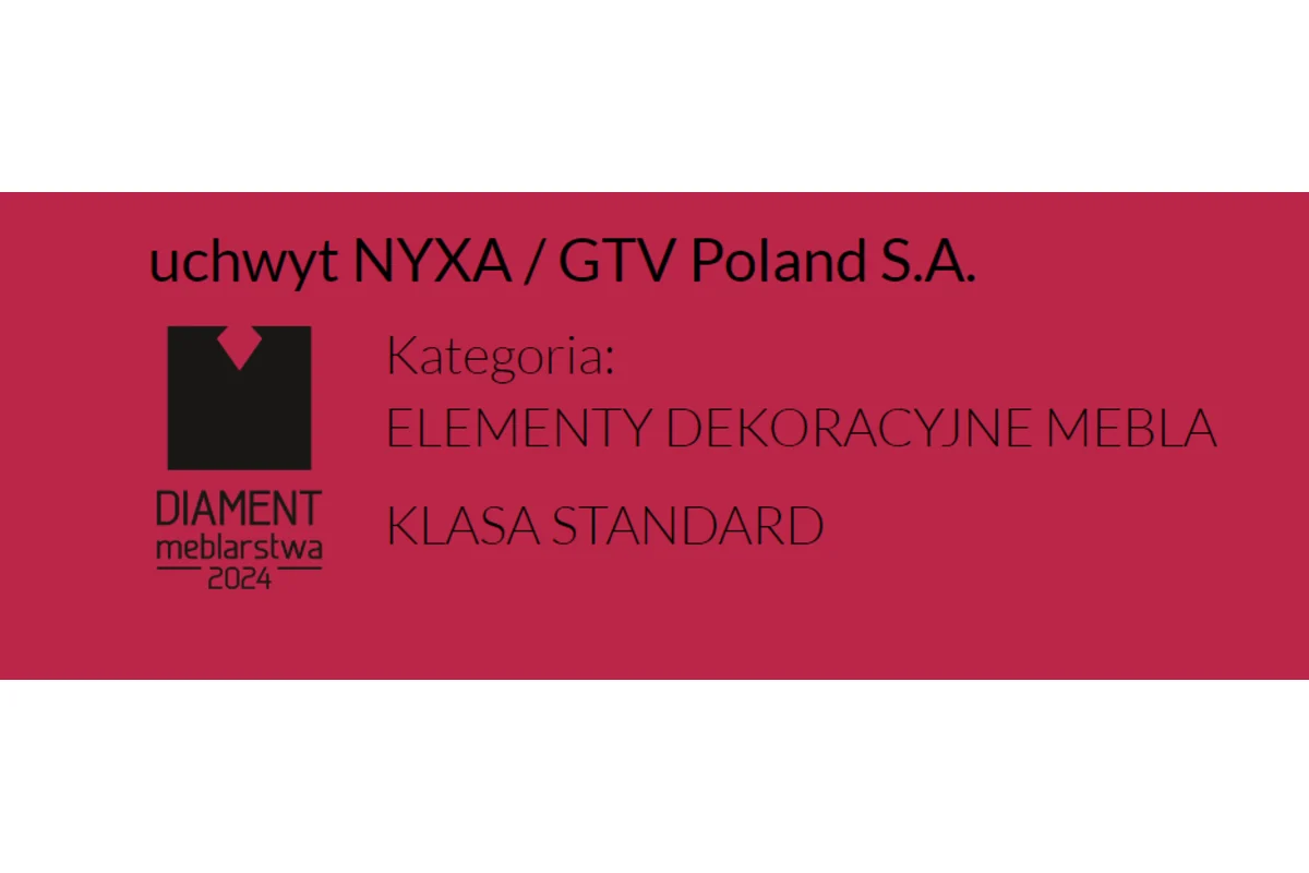 Furniture handle GTV NYXA