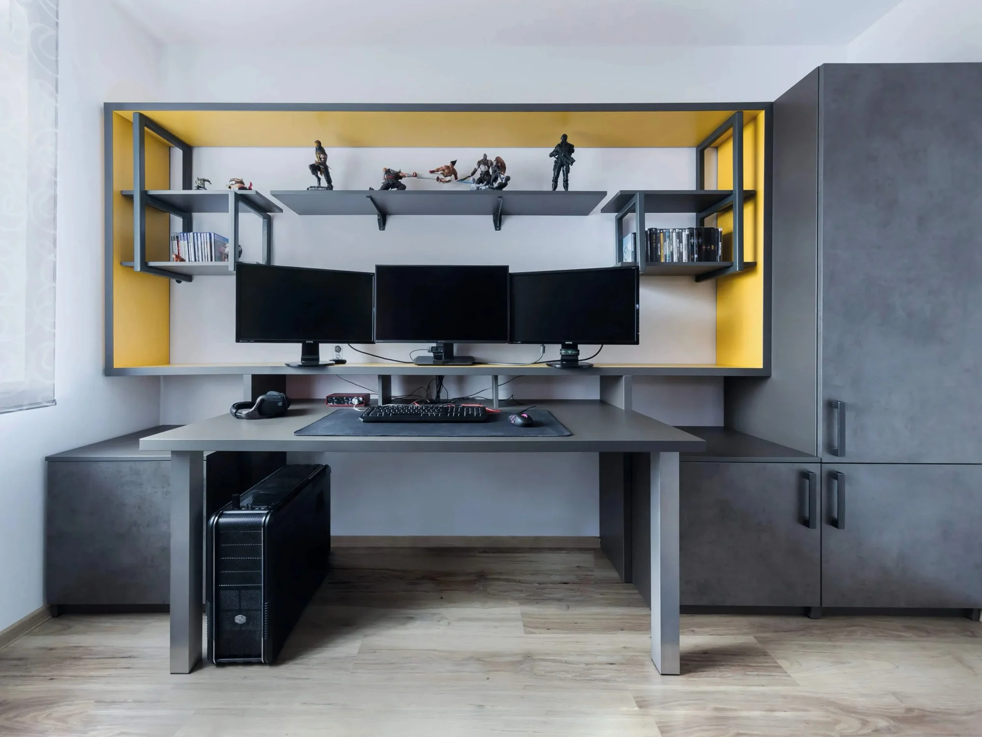 Egger F187 Dark Grey Chicago Concrete Kitchen Worktop