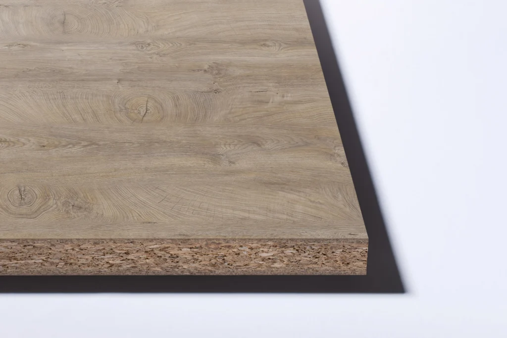 Kronospan K105 PW Raw Endgrain Oak Laminated Chipboard 2800 × 2070 mm