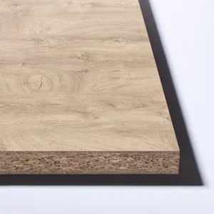Kronospan K107 PW Elegance Endgrain Oak Laminated Chipboard 2800 × 2070 mm