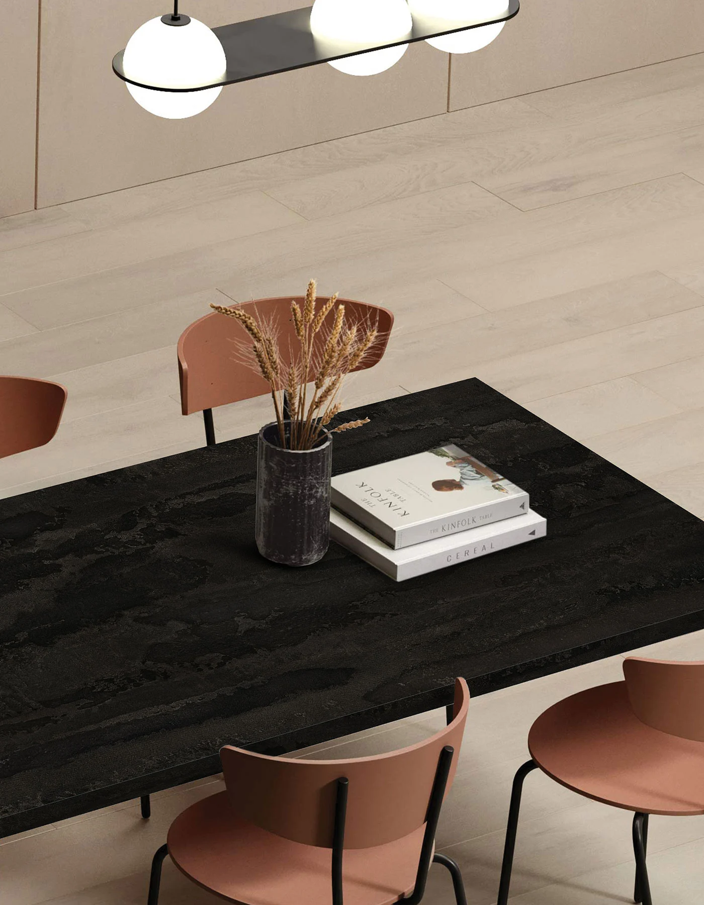 Kronospan K353 RT Charcoal Flow Laminated Chipboard 2800 × 2070 mm