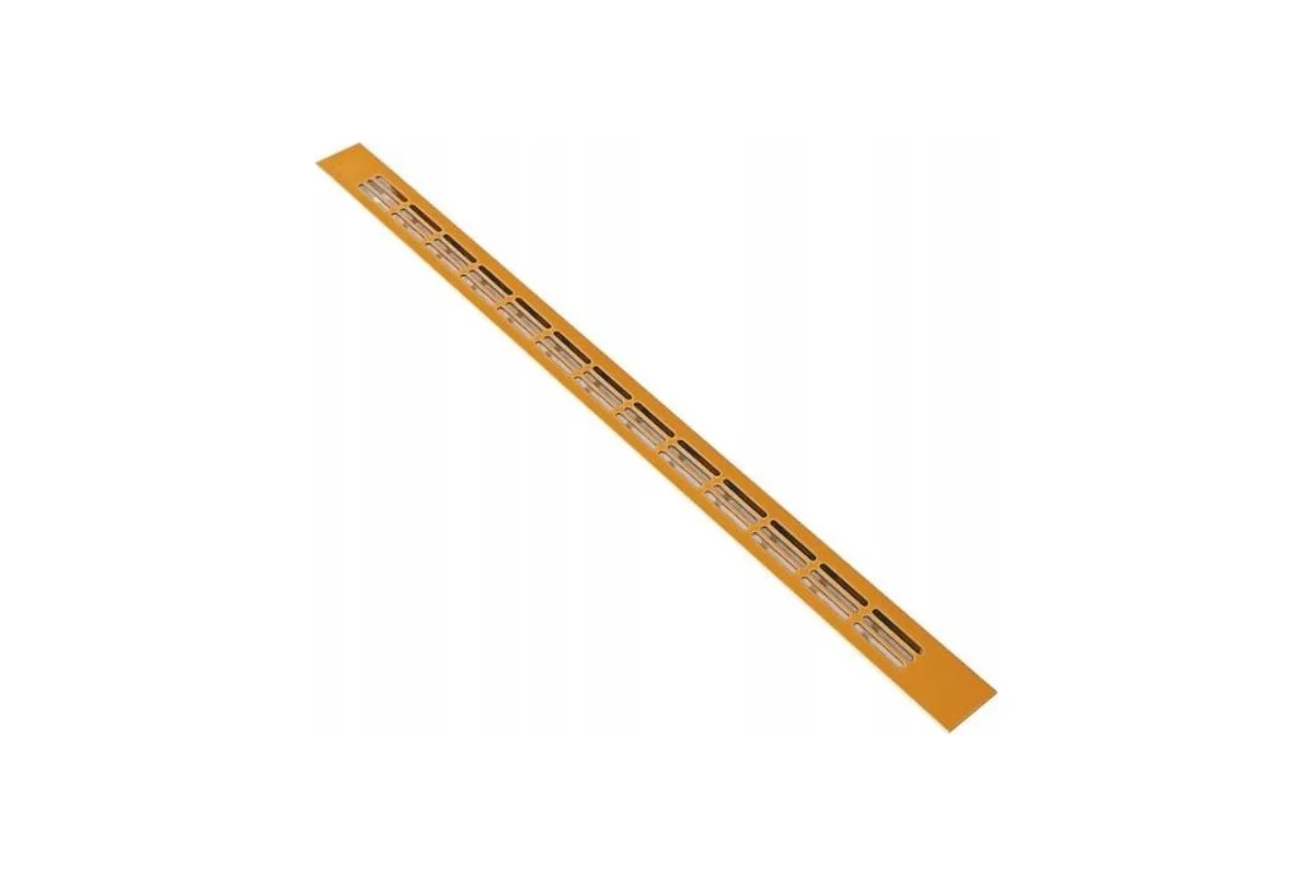 Aluminium ventilation grille 23.5 × 375 mm, REJS