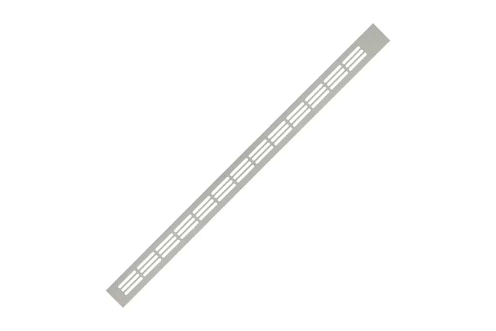 Aluminium ventilation grille 23.5 × 375 mm, REJS