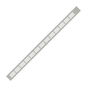 Aluminium ventilation grille 23.5 × 375 mm, REJS