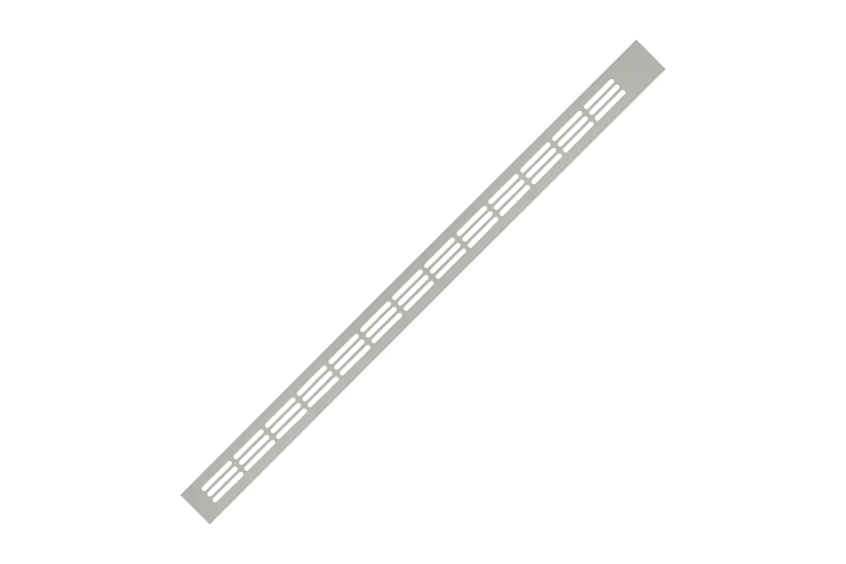Aluminium ventilation grille 23.5 × 375 mm, REJS