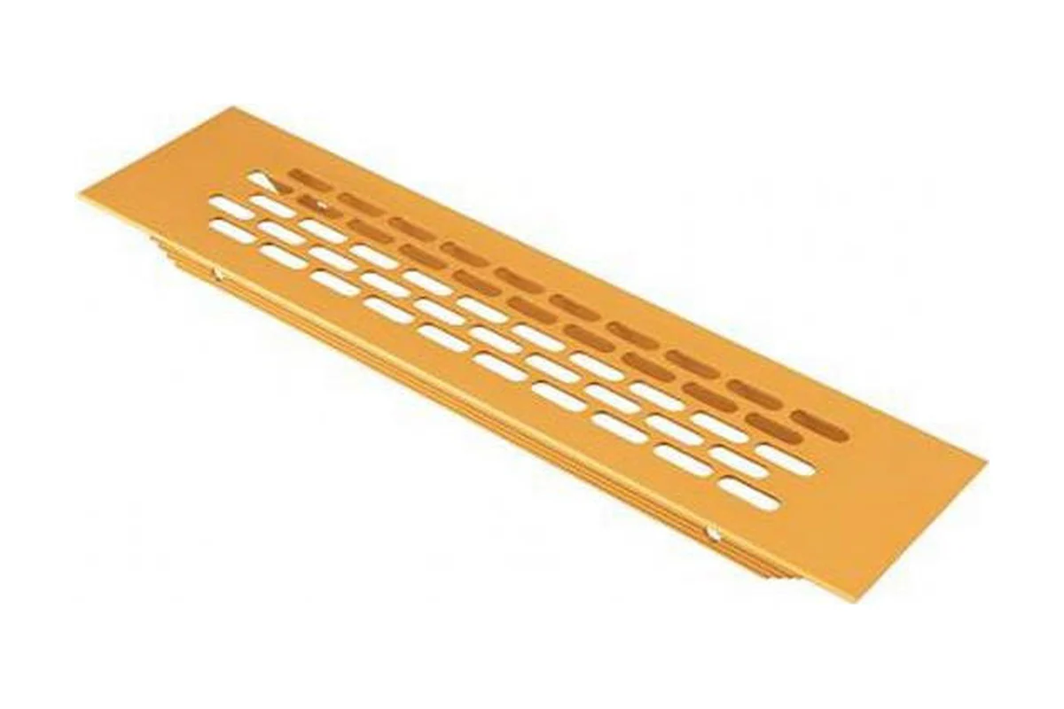Aluminium ventilation grille 60 × 245 mm, REJS