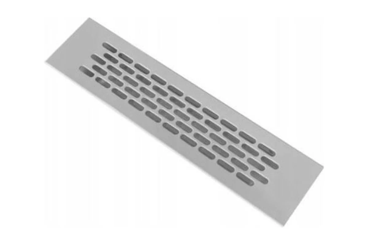 Aluminium ventilation grille 60 × 245 mm, REJS