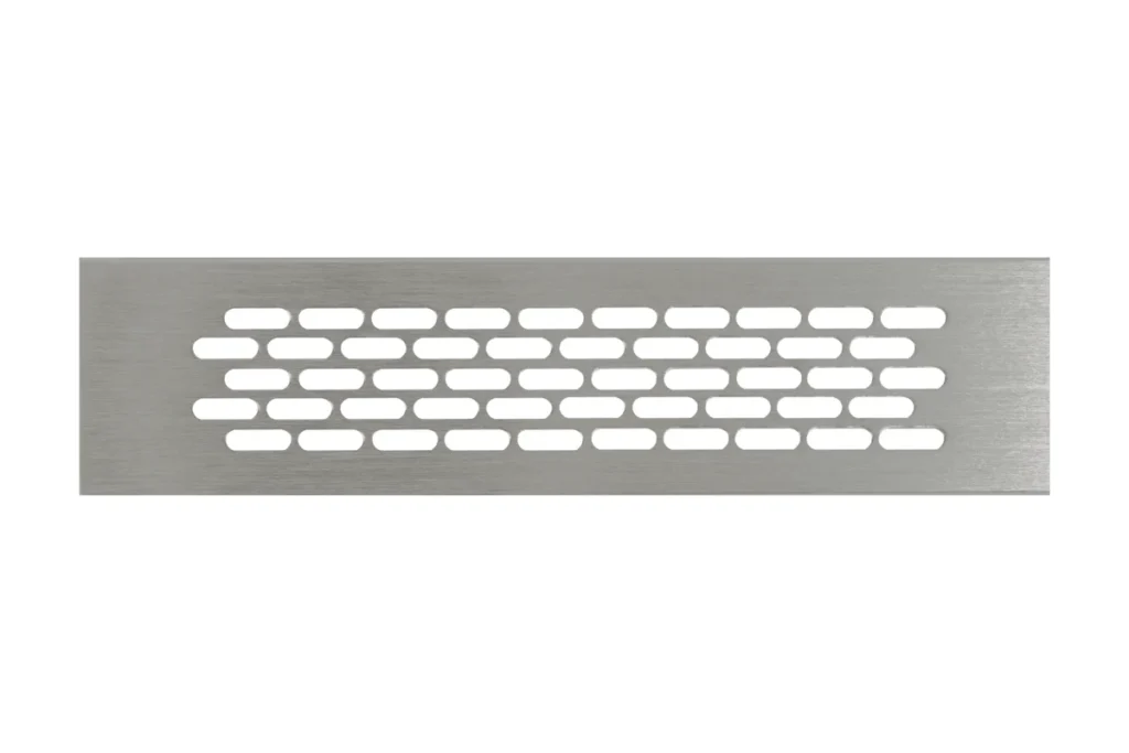 Aluminium ventilation grille 60 × 245 mm, REJS