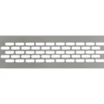 Aluminium ventilation grille 60 × 245 mm, REJS