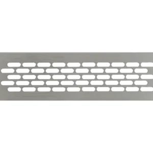 Aluminium ventilation grille 60 × 245 mm, REJS