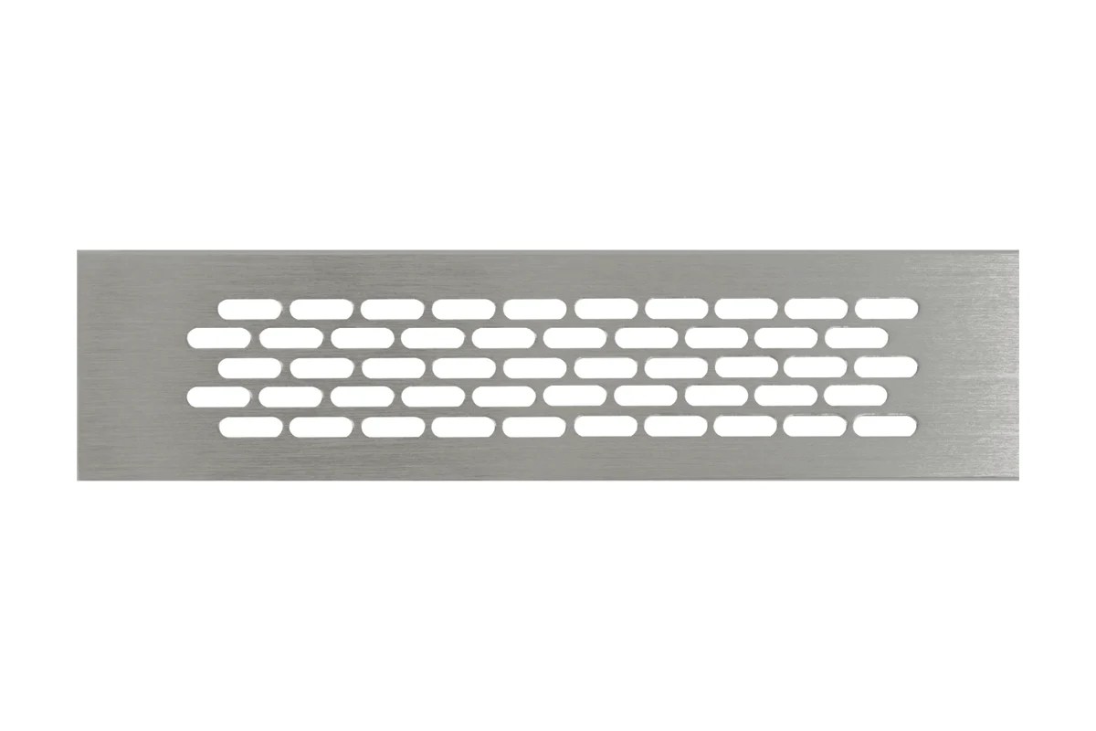 Aluminium ventilation grille 60 × 245 mm, REJS