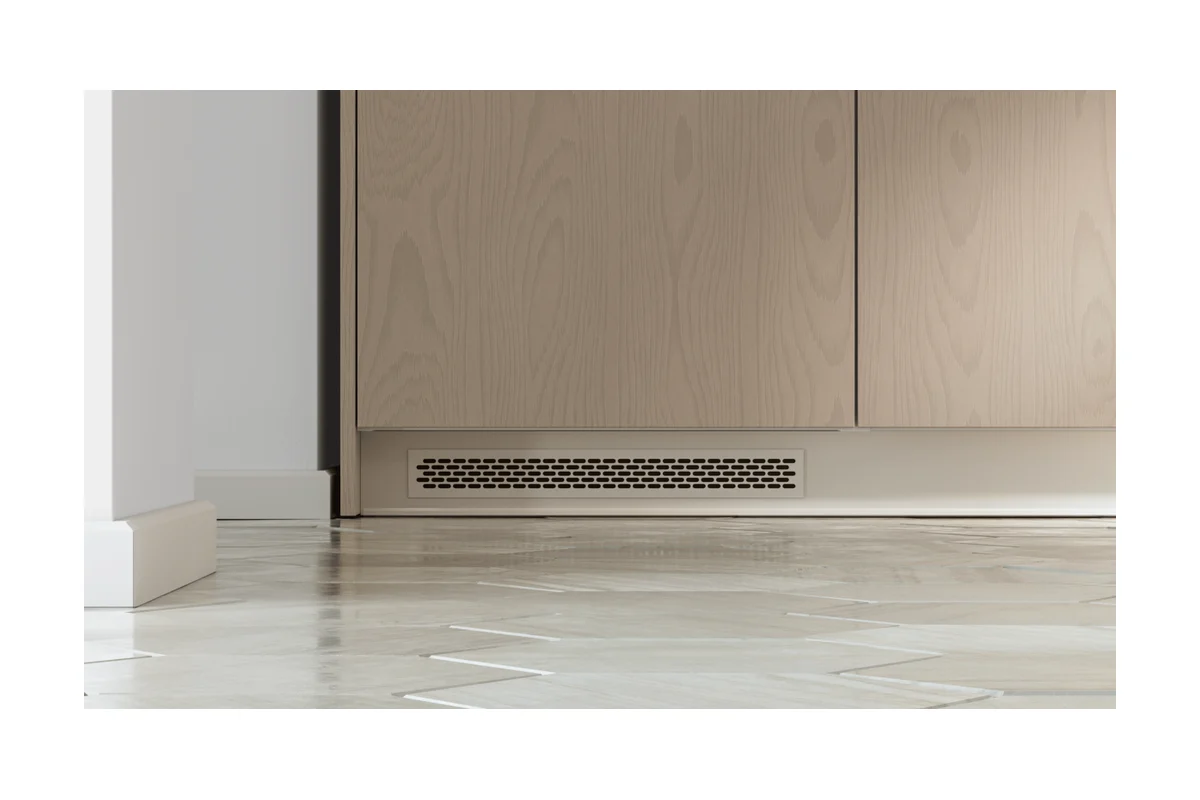 Aluminium ventilation grille 60 × 484 mm, GTV
