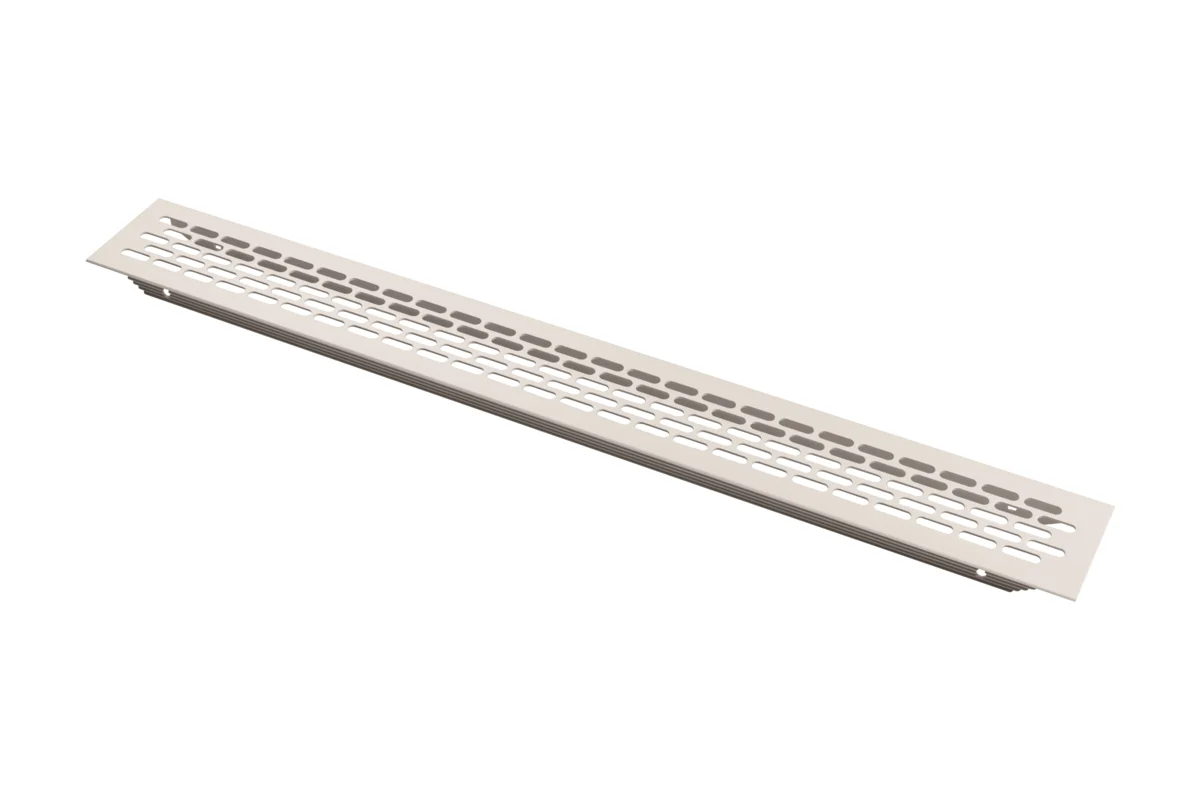 Aluminium ventilation grille 60 × 484 mm, GTV