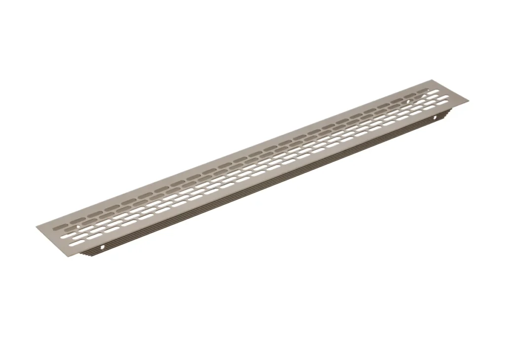Aluminium ventilation grille 60 × 484 mm, GTV