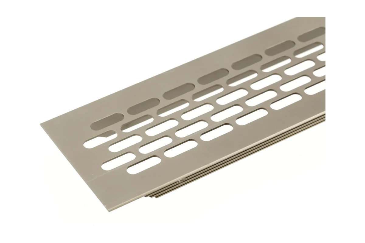 Aluminium ventilation grille 60 × 484 mm, GTV